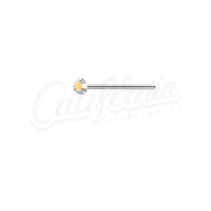 Piercing nariz brillo tornasol 1,5mm