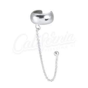 Ear cuff liso cadena