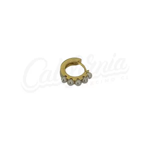 Argolla piercing cliker oro 8mm