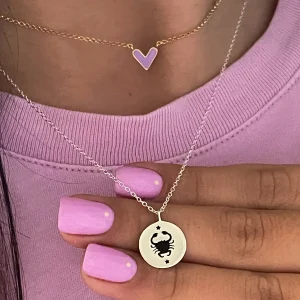 Cadena cancer plata K-3