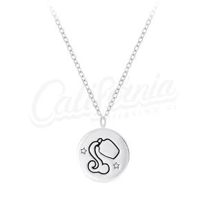 Collar acuario plata