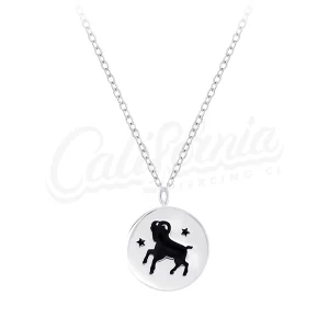 Collar aries plata