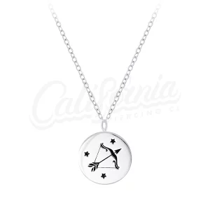 Collar sagitario plata