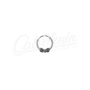 Argolla piercing bali oreja 10mm