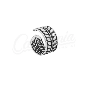 Ear cuff plata