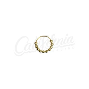 Argolla balls oro 10mm C-15