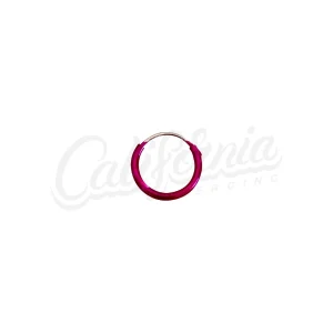 Piercing Argolla lisa fucsia 10mm C-13